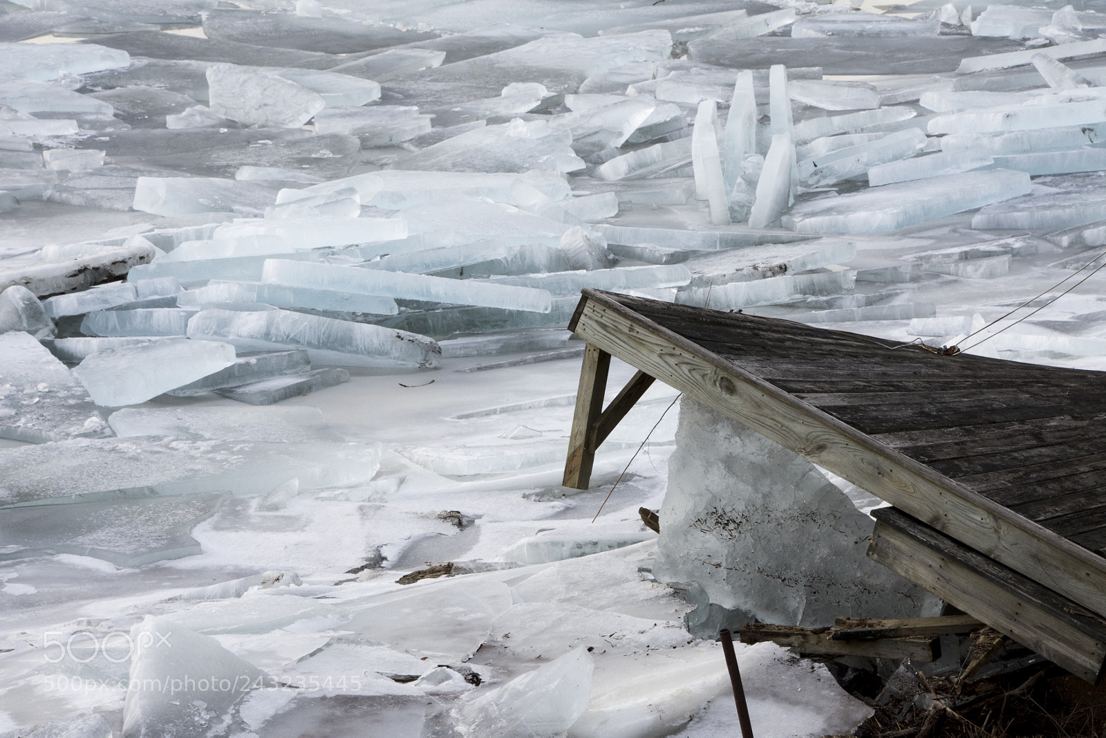 Nikon D7200 sample photo. Ice dam photography