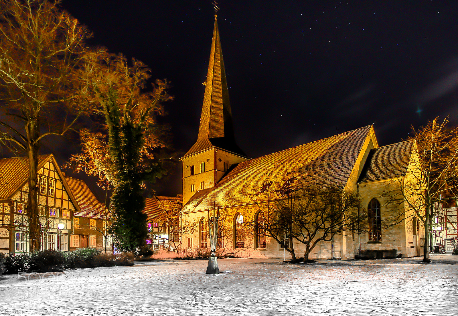 Canon EOS 7D Mark II sample photo. Apostelkirche gütersloh photography