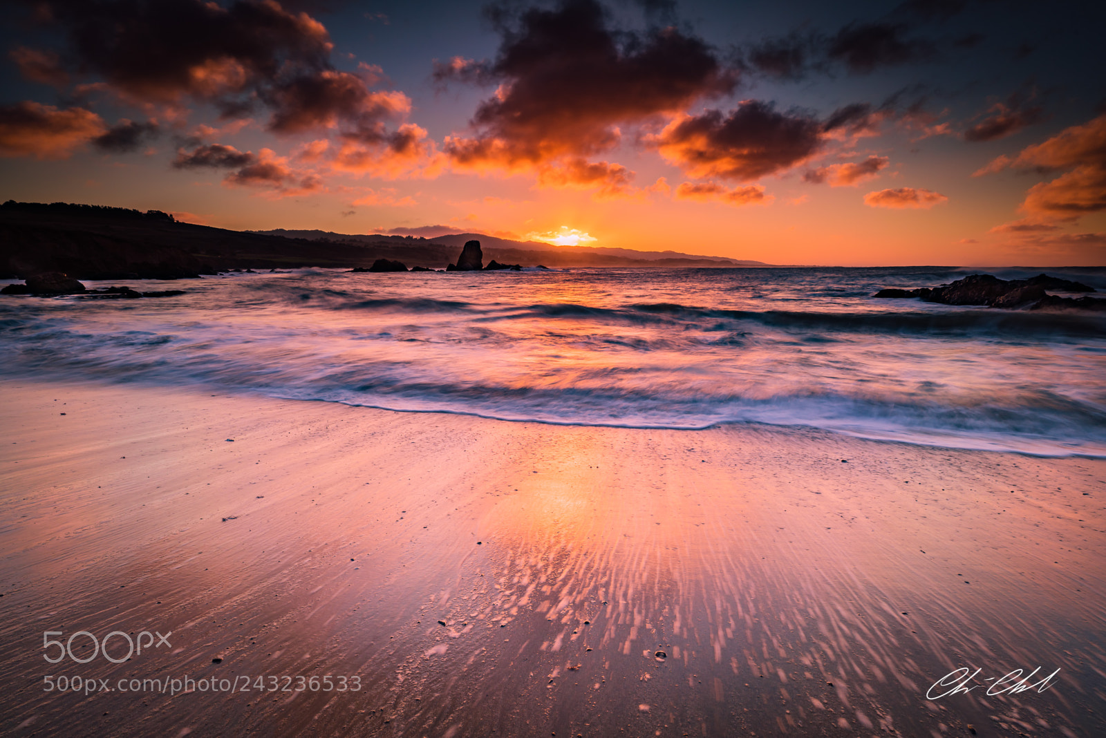 Sony a7R III sample photo. Sunrise off hwy 1 photography