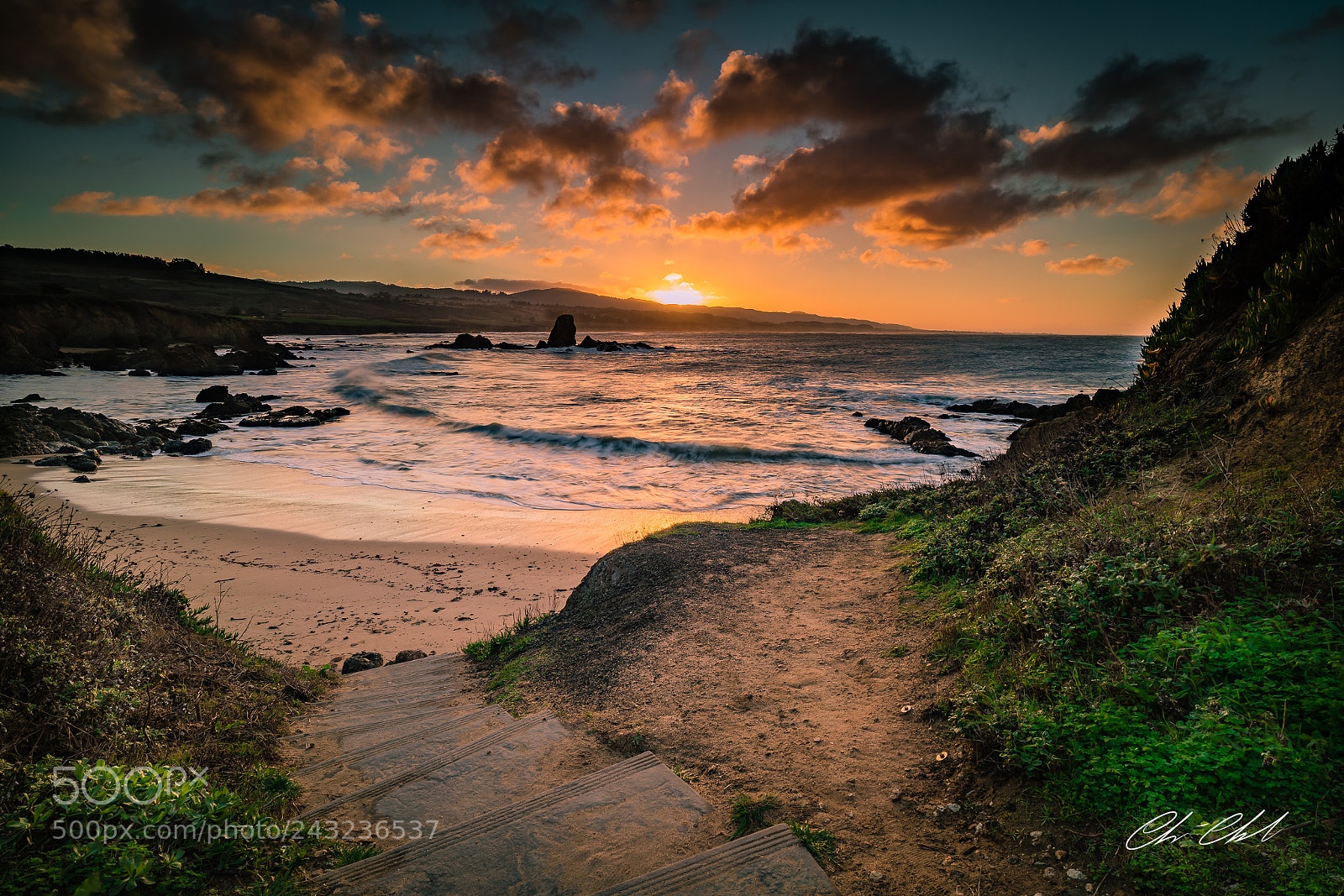 Sony a7R III sample photo. Sunrise off hwy 1 photography
