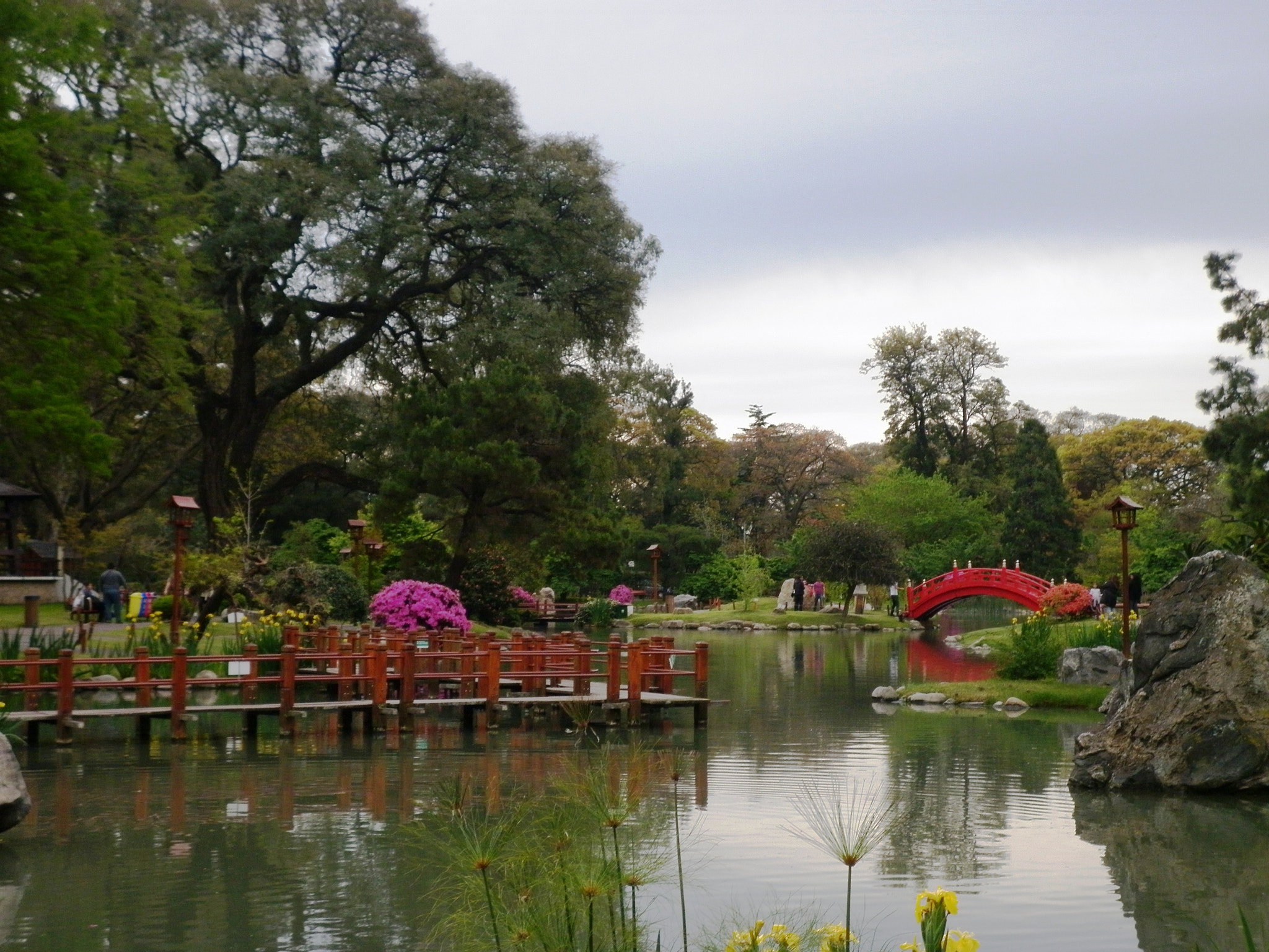 Panasonic DMC-F3 sample photo. Jardín japonés photography