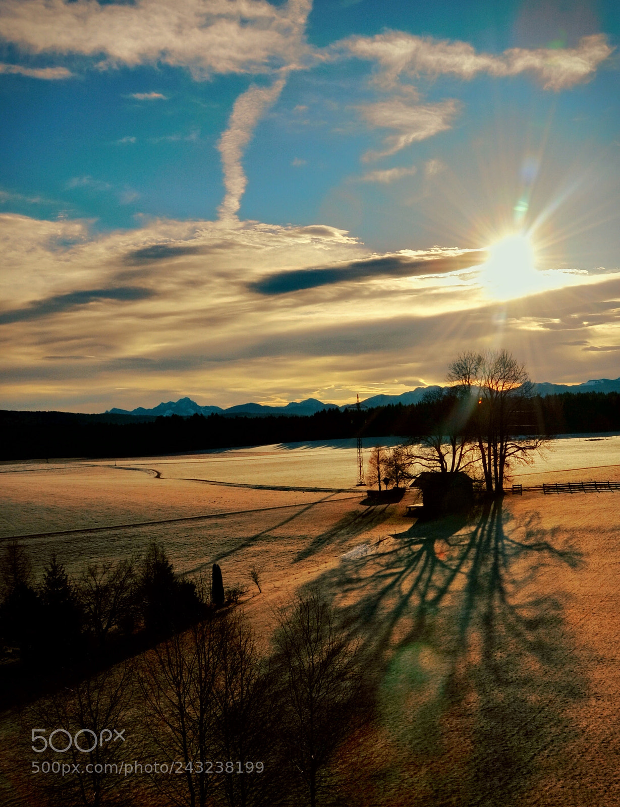 Nikon D300S sample photo. Beautiful sunset view from photography