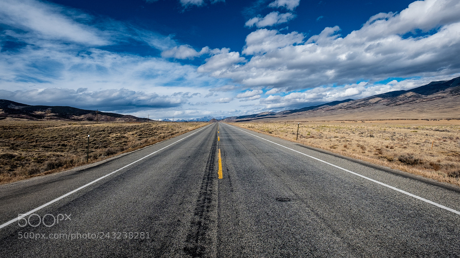 Fujifilm X-T2 sample photo. Long road photography