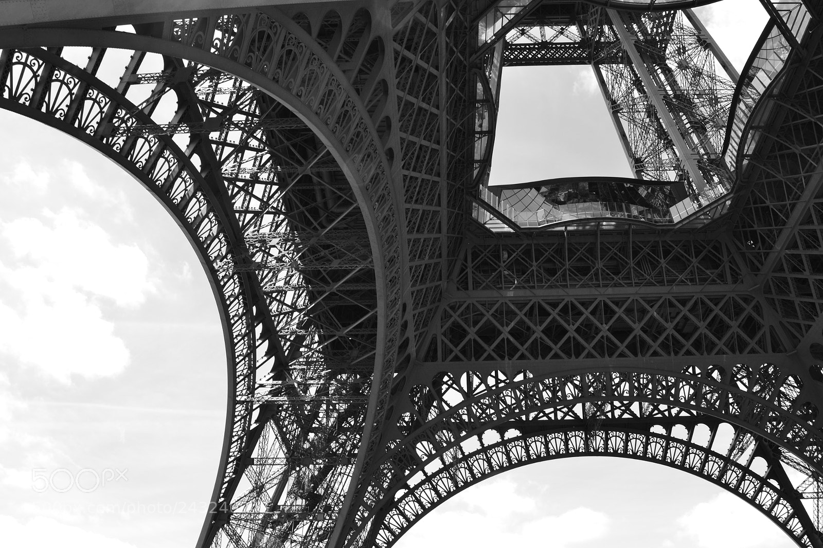 Nikon D3100 sample photo. Eiffel photography