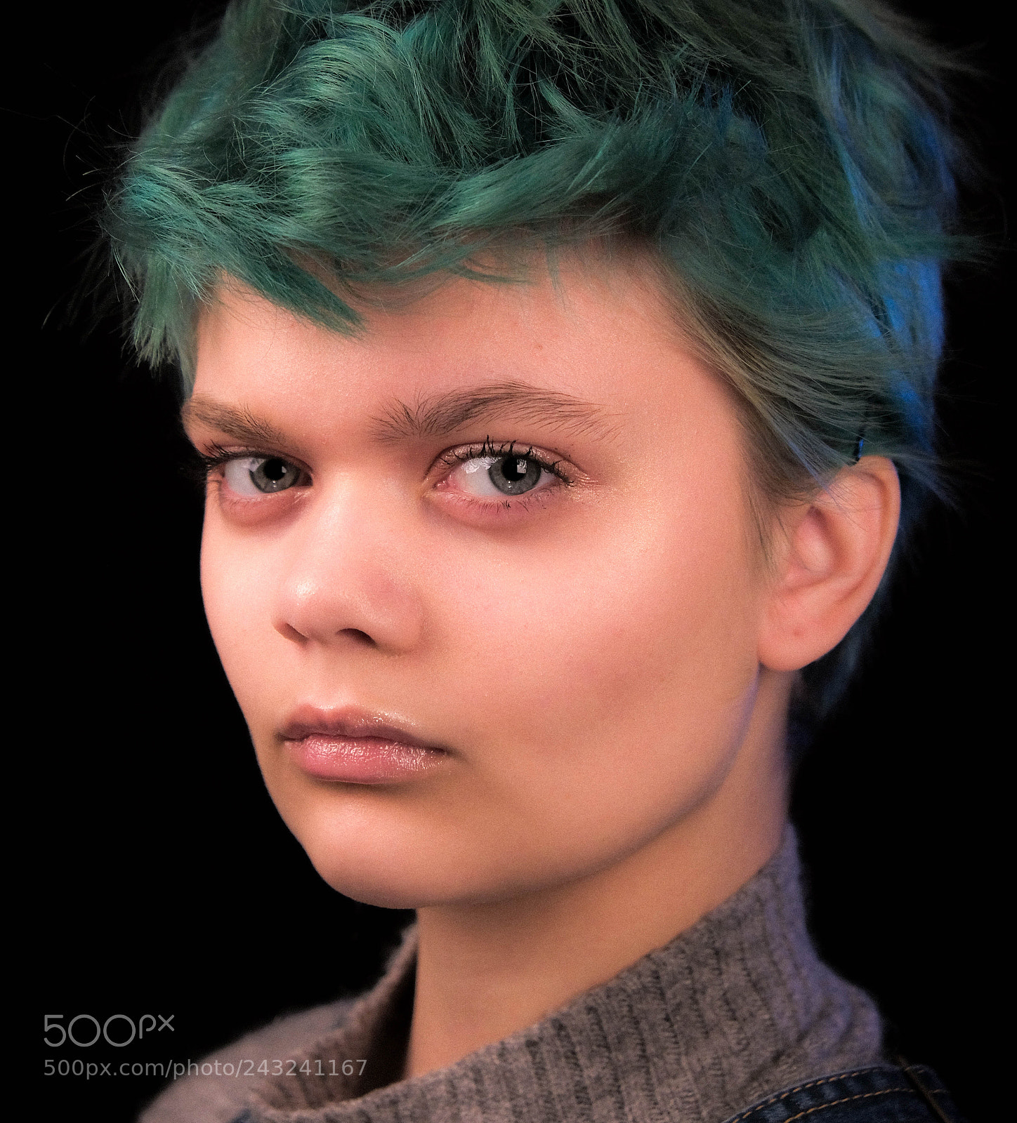 Fujifilm X-T2 sample photo. Studio headshot portrait photography