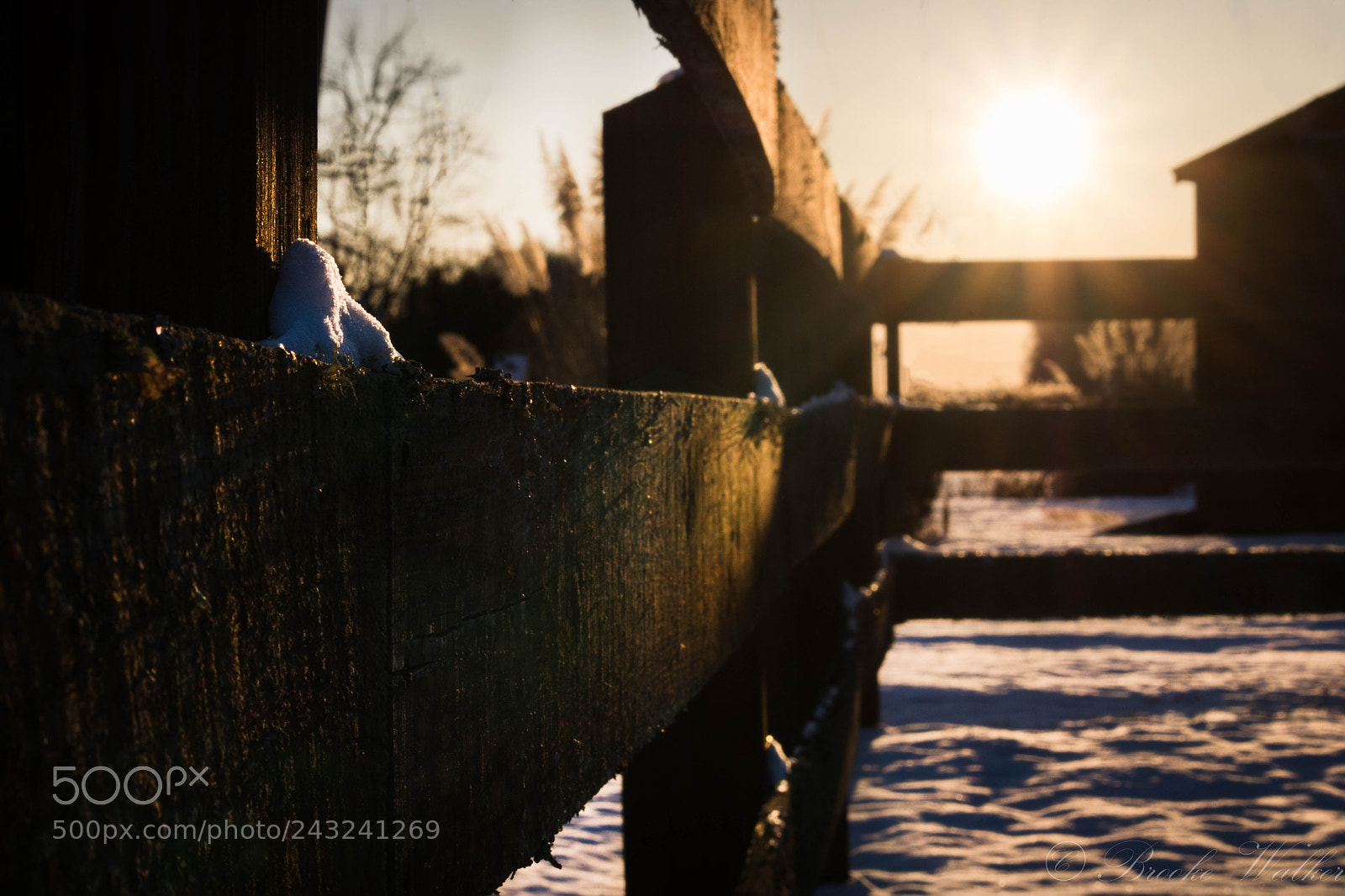 Canon EOS 750D (EOS Rebel T6i / EOS Kiss X8i) sample photo. Snowy sunsets photography