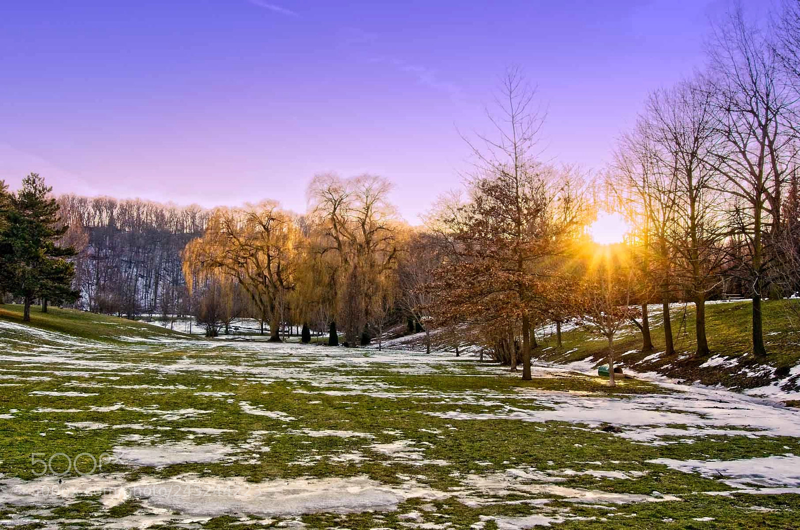 Sony Alpha NEX-5T sample photo. Sunset at centennial park photography