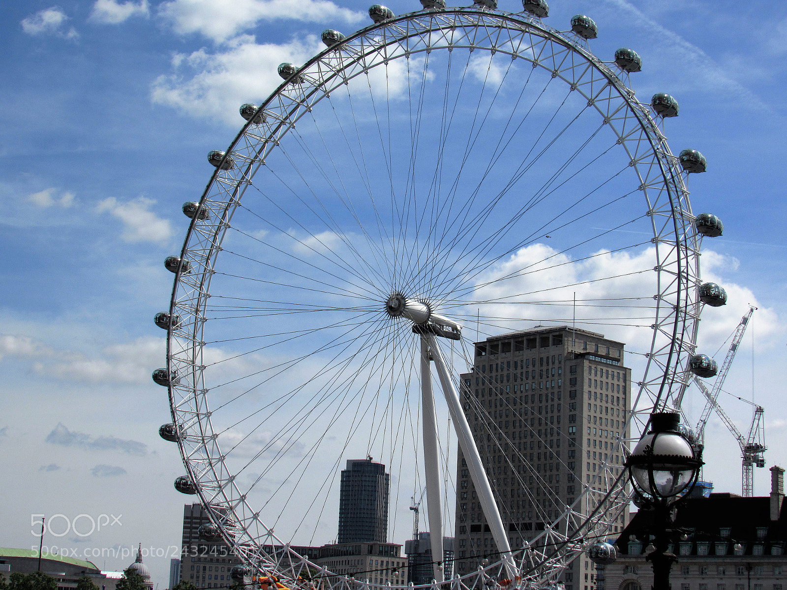 Canon PowerShot SX530 HS sample photo. London eye photography