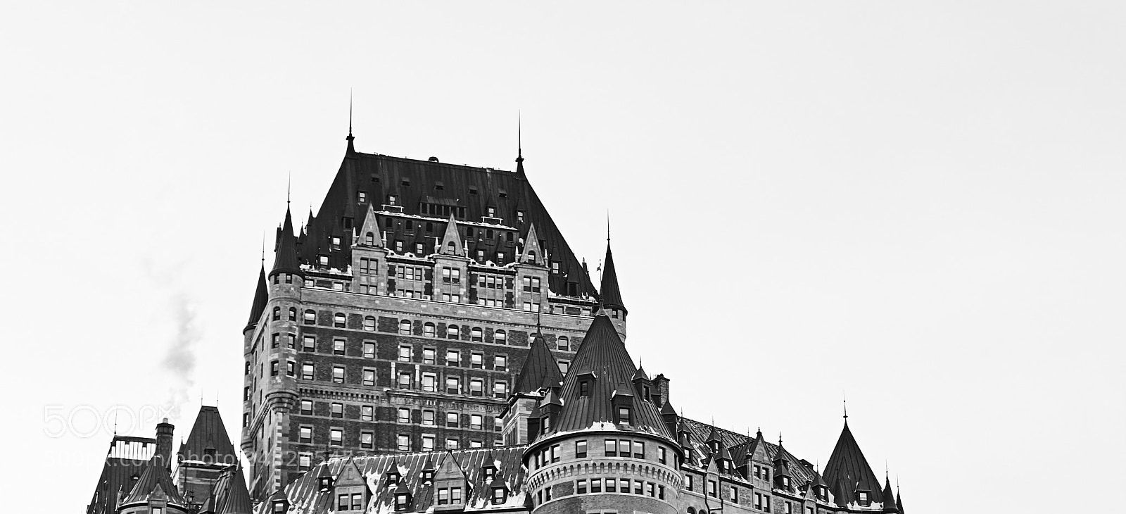 Fujifilm X-T1 sample photo. Château frontenac photography
