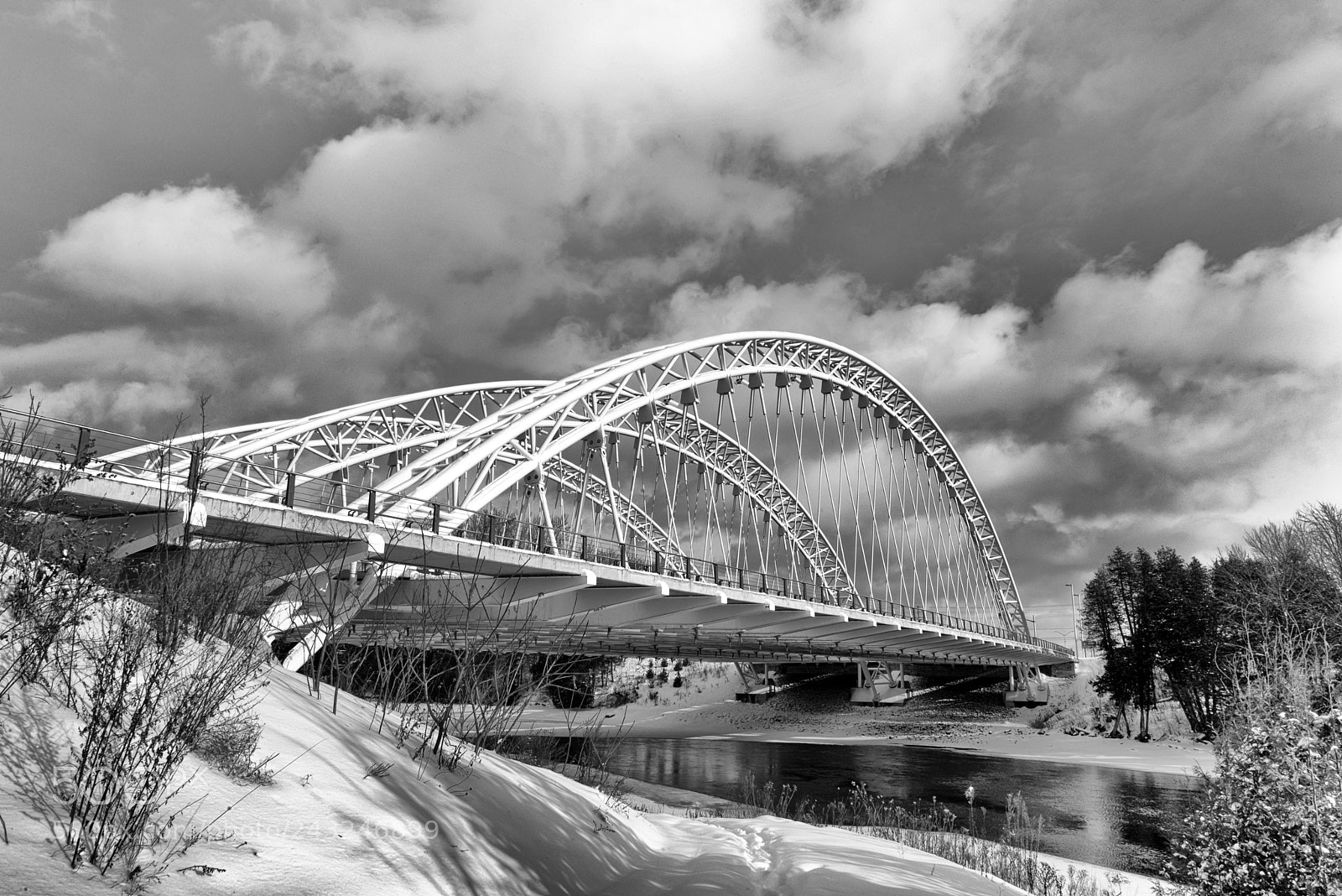 Nikon D610 sample photo. Vimy memorial bridge ottawa photography