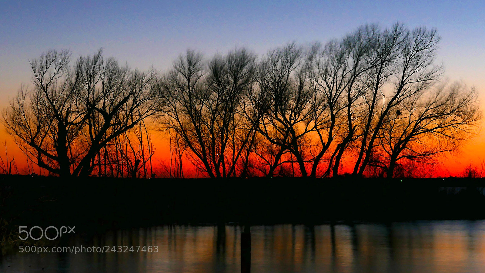 Panasonic Lumix DMC-G7 sample photo. Grapevine lake at sunset photography