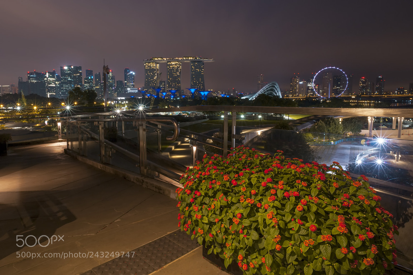 Nikon D700 sample photo. Marina bay photography