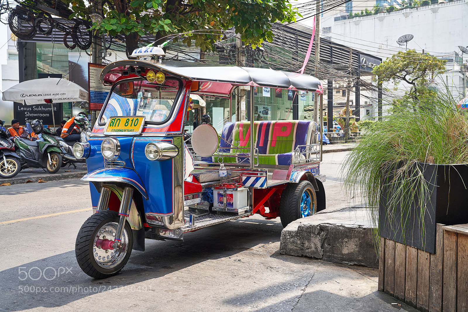 Sony a7R III sample photo. Bangkok tuk tuk photography