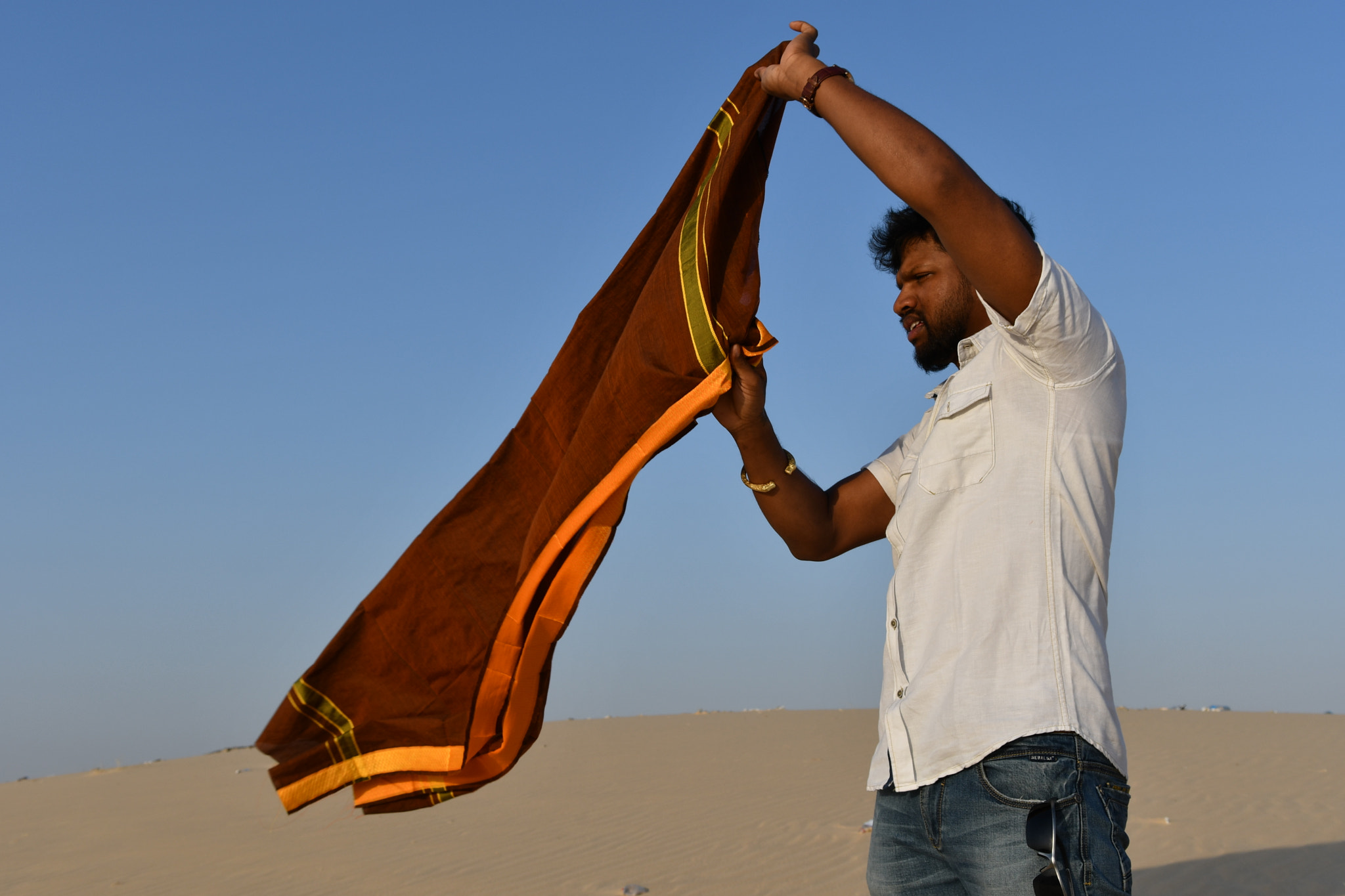 Nikon D500 sample photo. Desert people photography