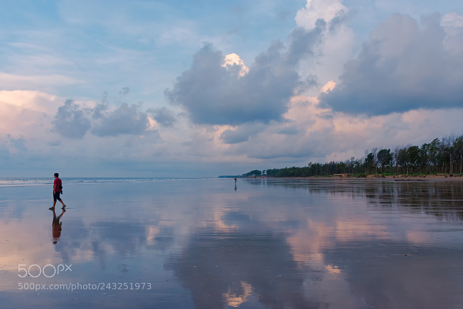 Nikon D5500 sample photo. Mirror beach  photography