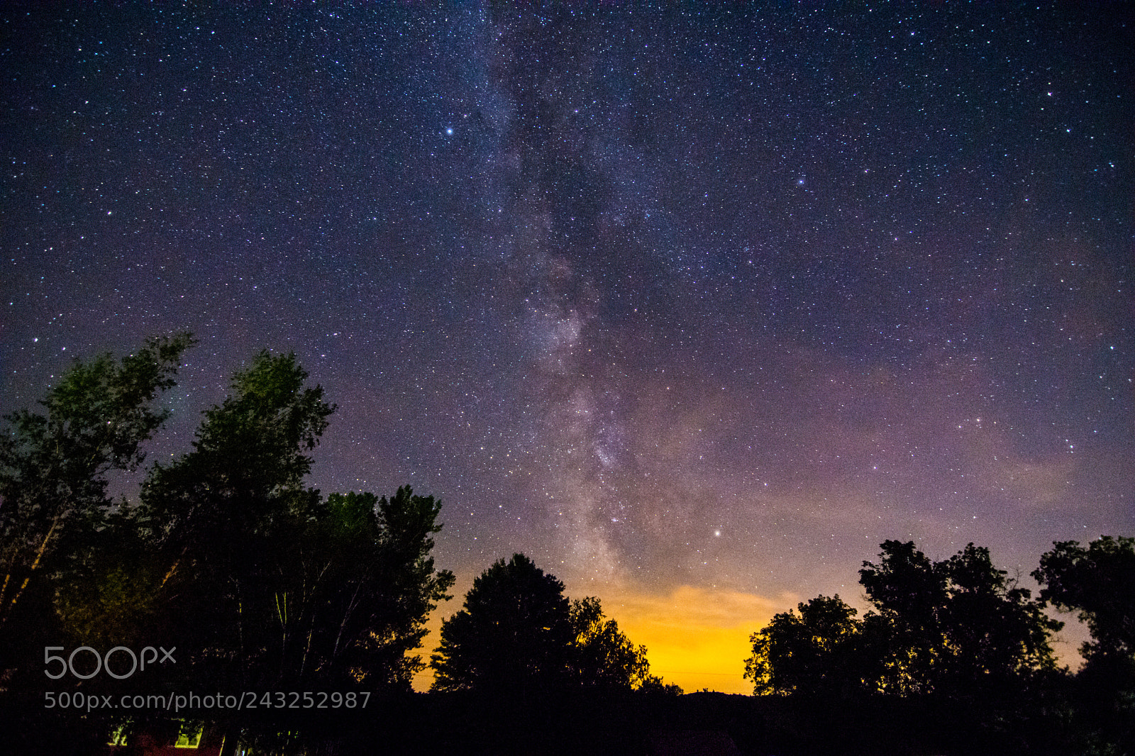 Nikon D7200 sample photo. Vermont milkyway photography