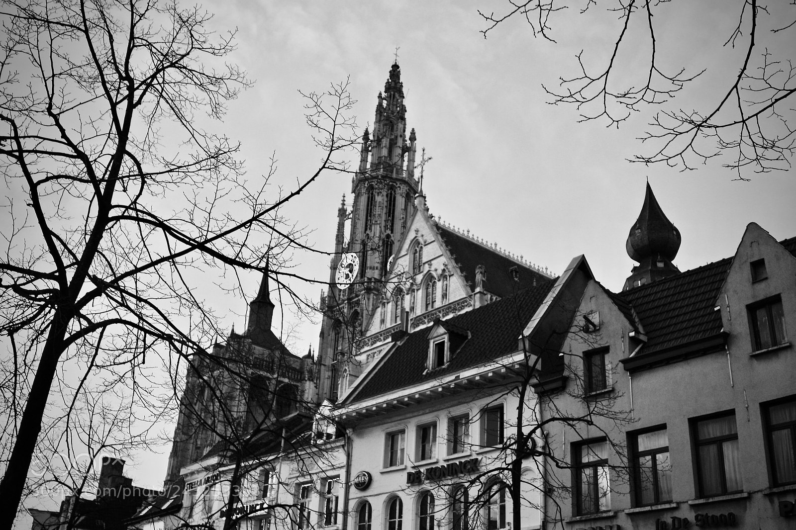 Canon EOS 450D (EOS Rebel XSi / EOS Kiss X2) sample photo. Antwerp in the morning. photography