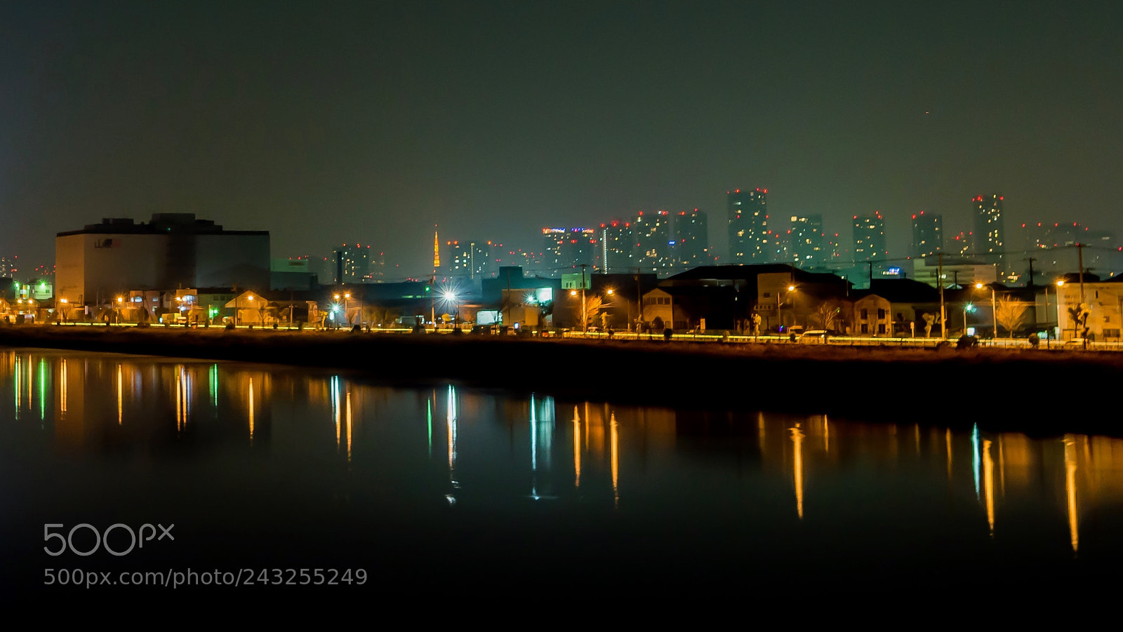 Nikon D7200 sample photo. Midnight tokyo bay area photography