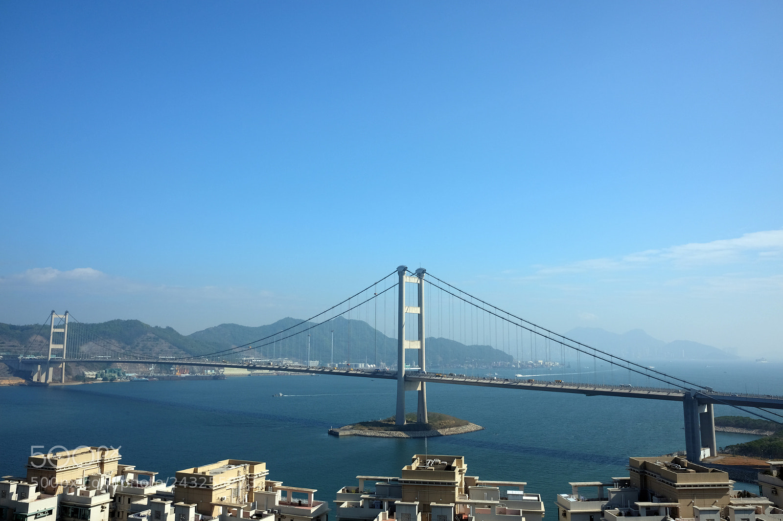 Fujifilm X70 sample photo. Tsing ma bridge, hong photography