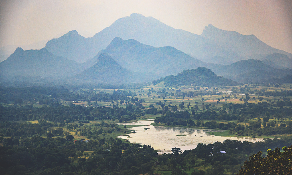 The Central Highlands as Seen from Sigiriya #2 by Son of the Morning Light on 500px.com