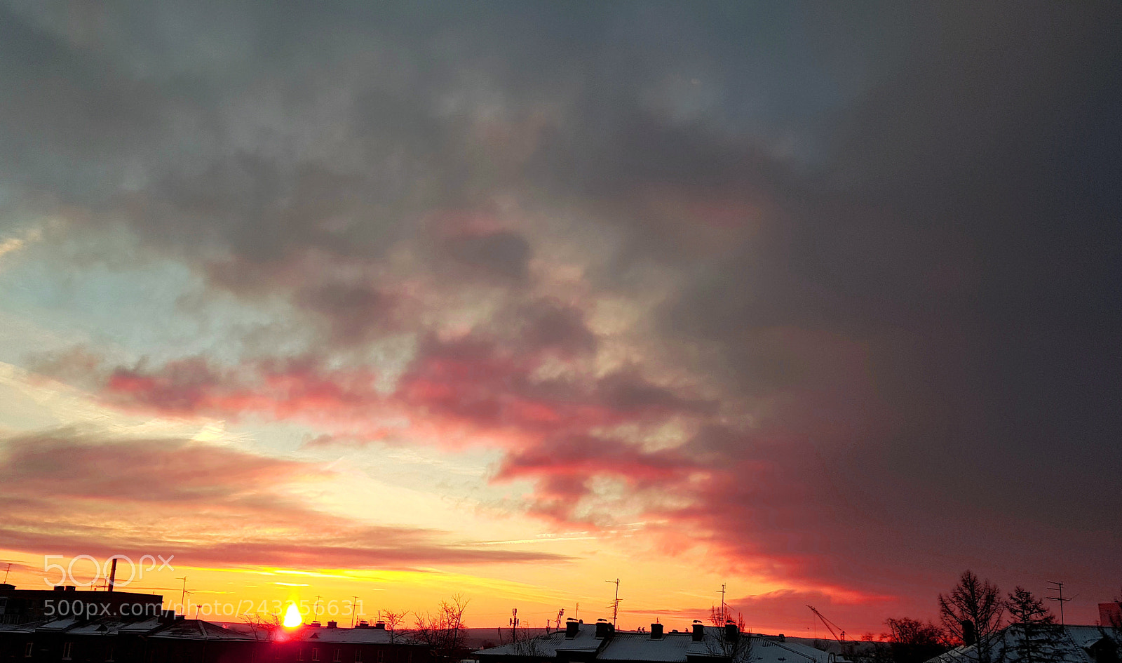 Samsung Galaxy S8+ sample photo. Morning sky photography