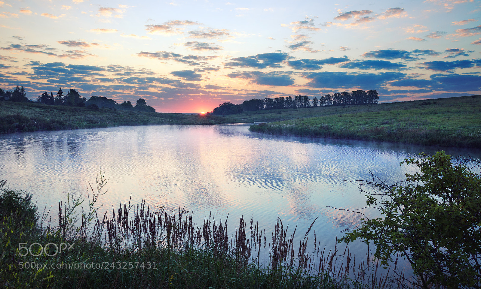 Nikon D5100 sample photo. Summer landscape with rising photography