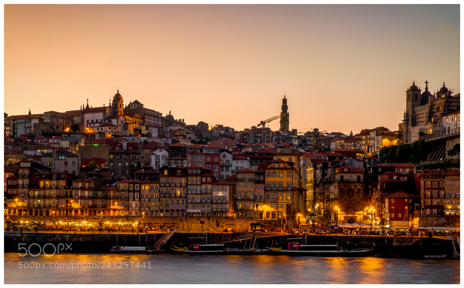 Nikon D610 sample photo. Porto night photography