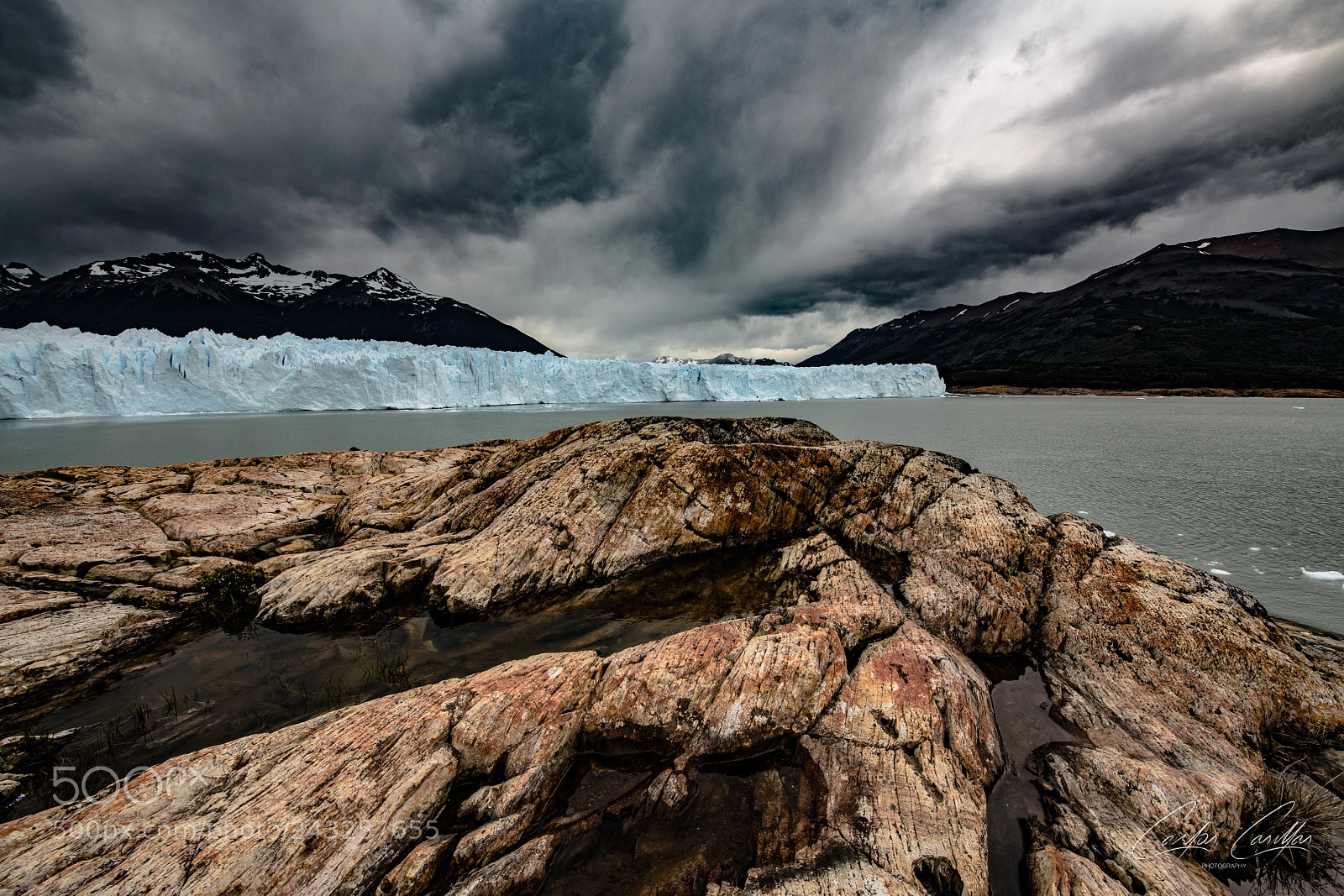 Nikon D850 sample photo. Ice under the storm photography