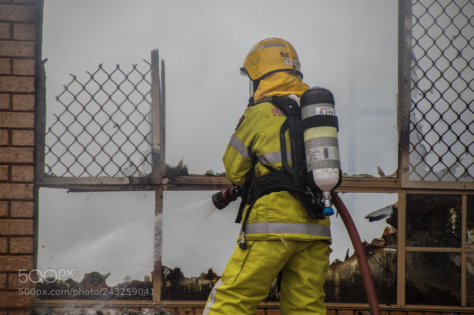 Canon EOS 7D Mark II sample photo. House fire photography