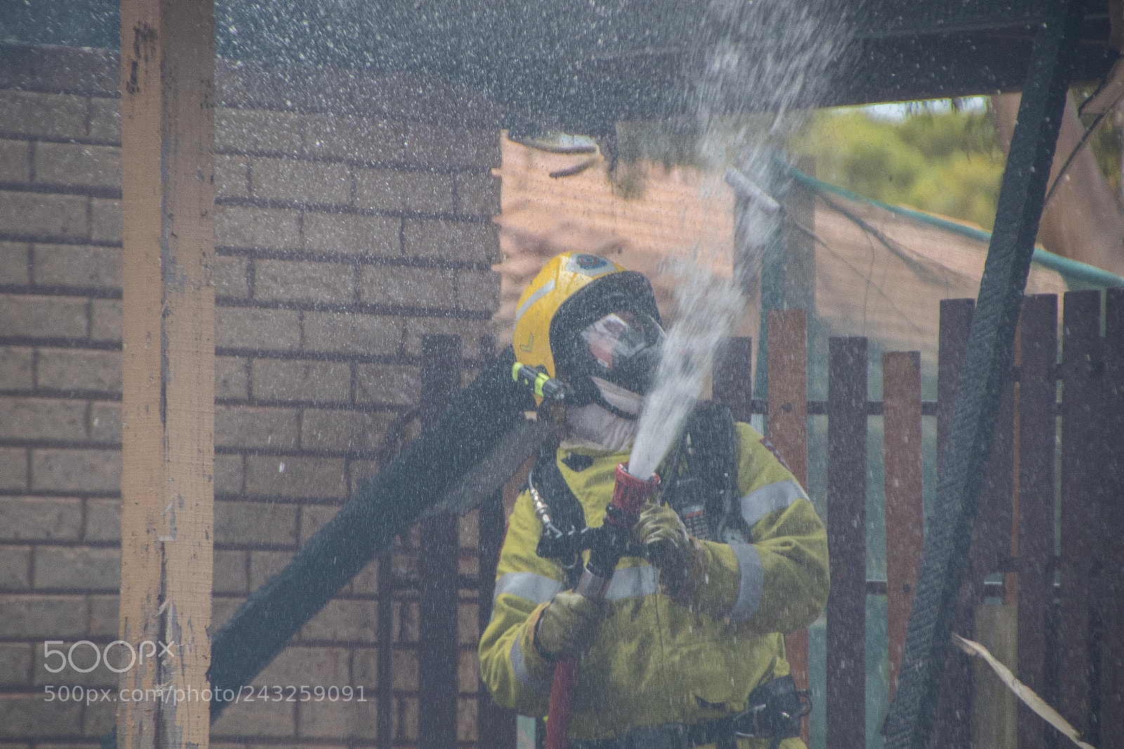 Canon EOS 7D Mark II sample photo. House fire photography