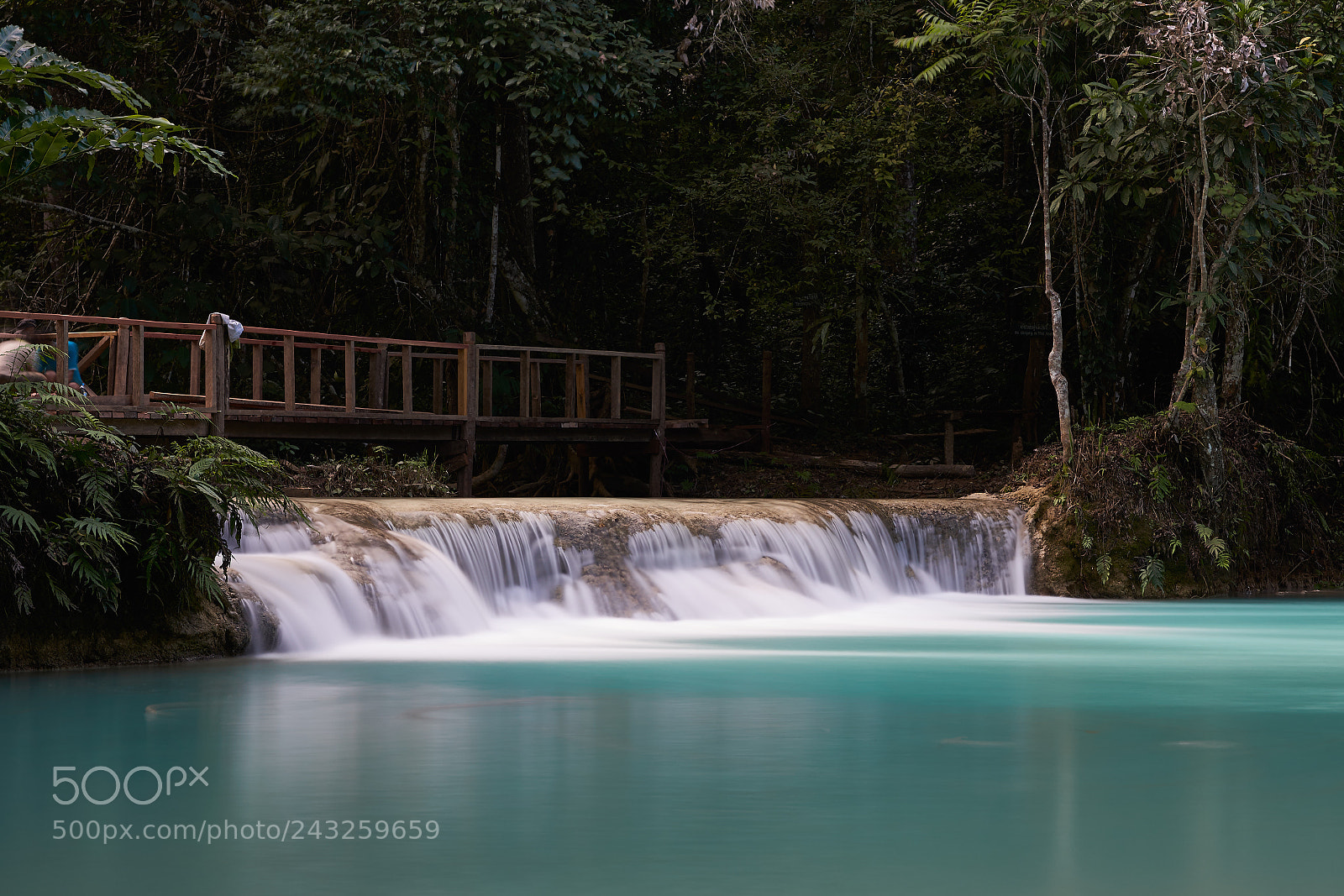 Sony a7R III sample photo. Luang prabang waterfall, laos photography