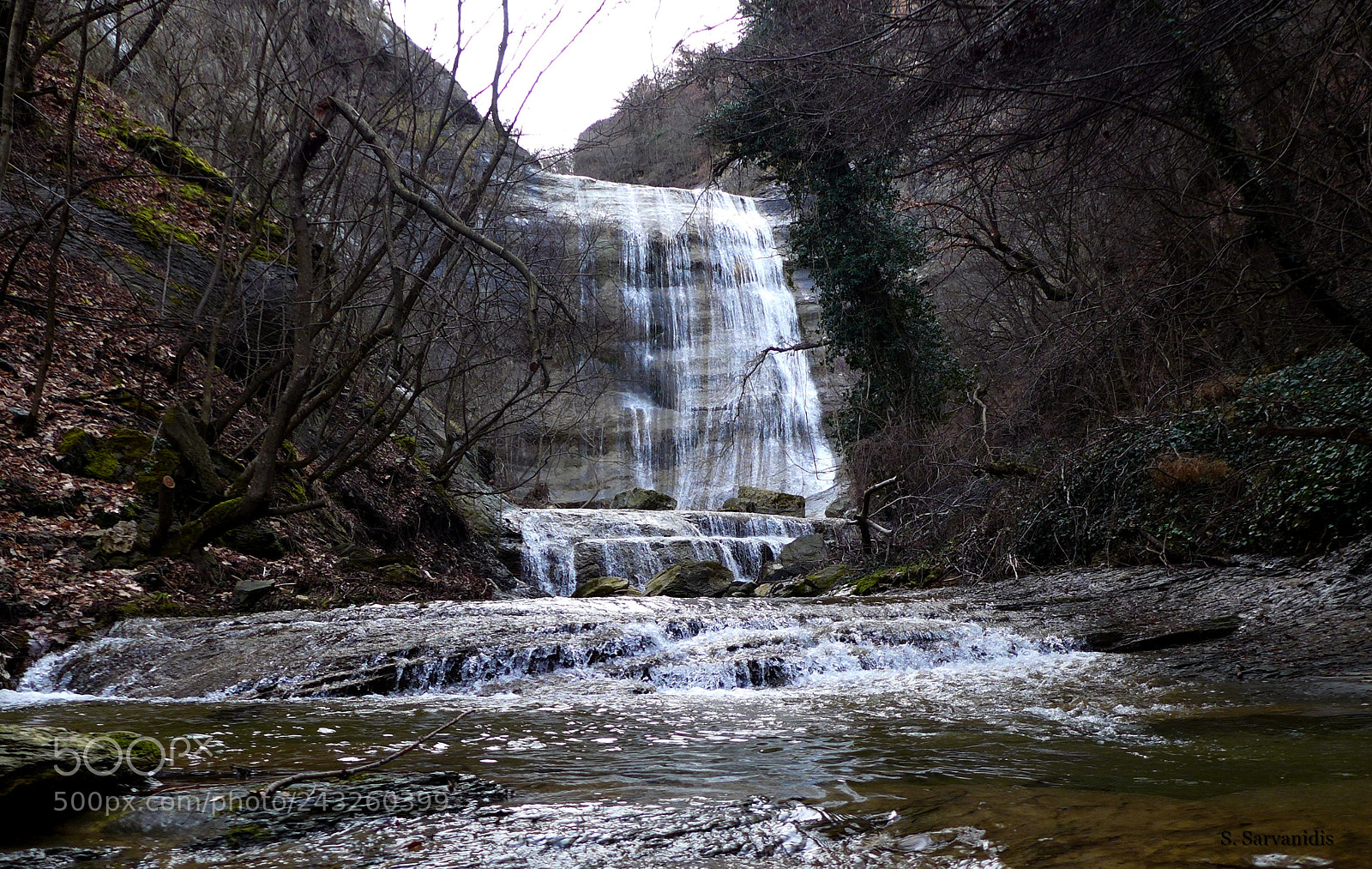 Panasonic Lumix DMC-LX7 sample photo. Agias anna's waterfall photography