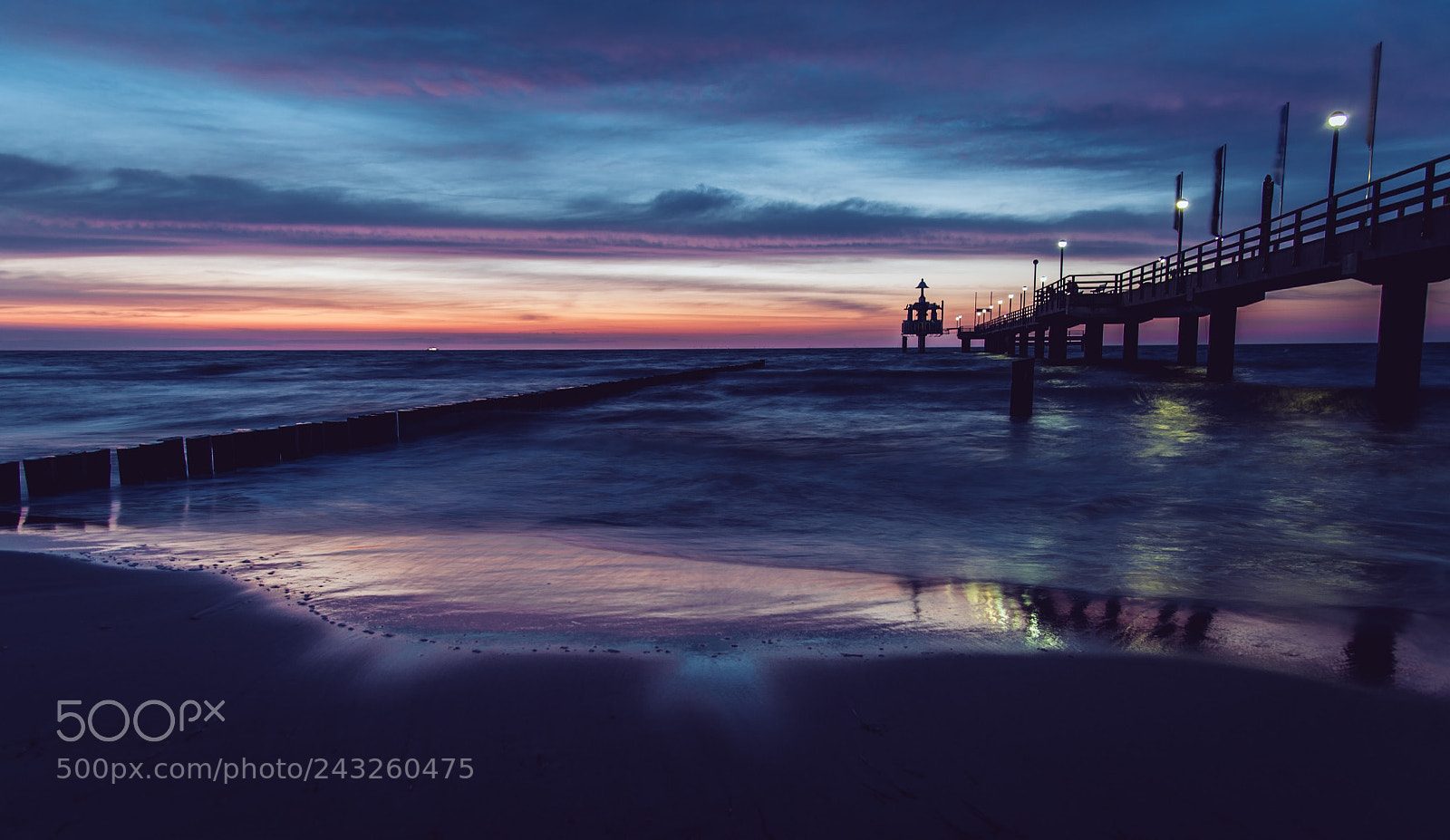 Nikon D700 sample photo. Ocean sunset photography