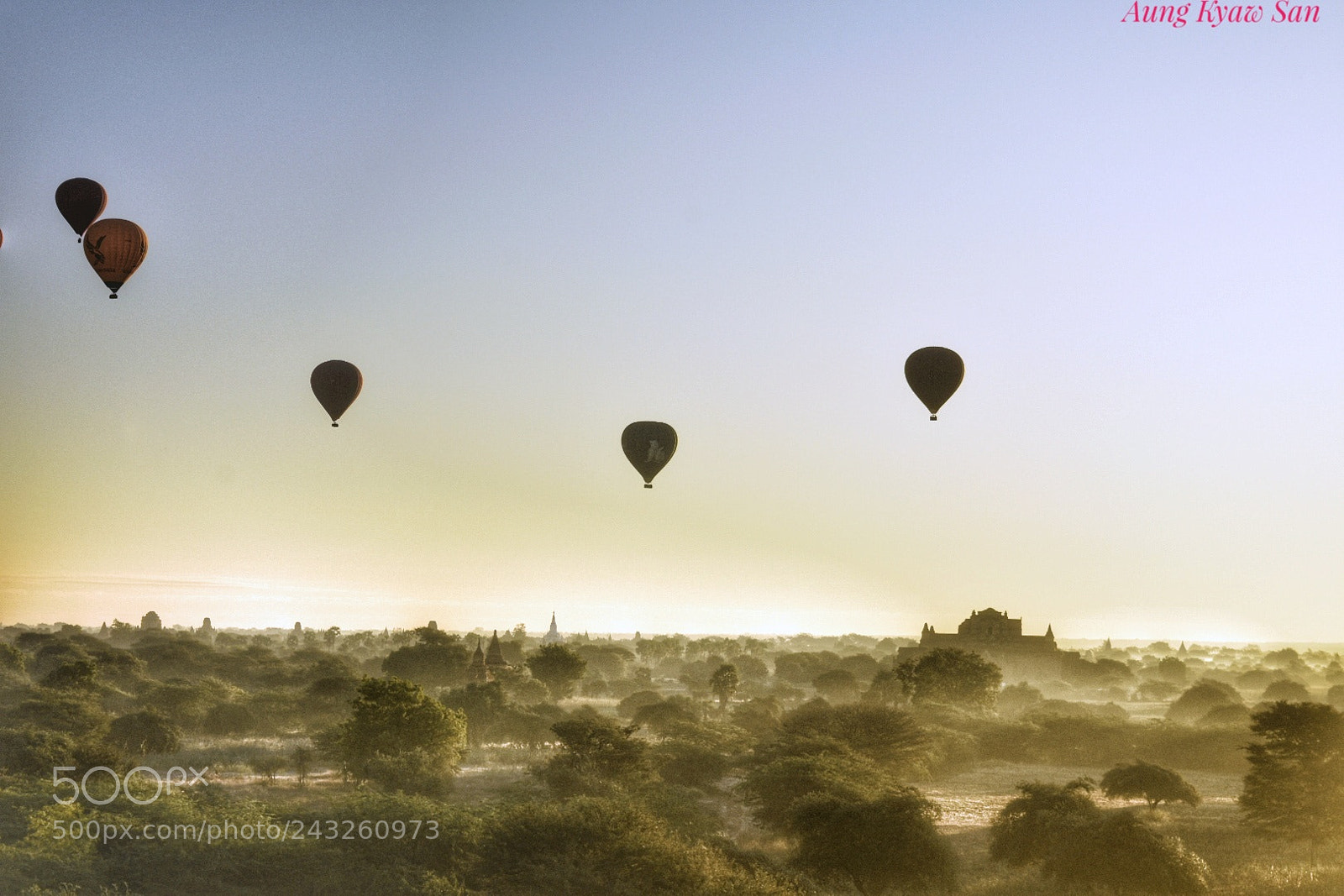 Nikon D7200 sample photo. Balloons over bagan photography