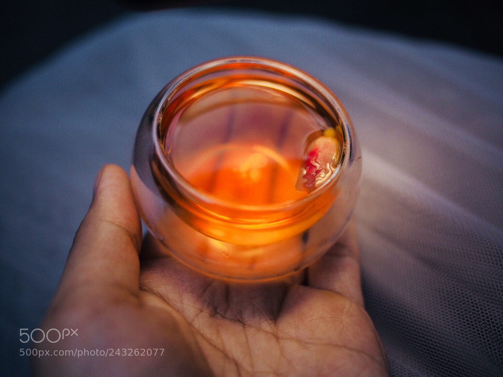 Olympus PEN E-P5 sample photo. Rose tea in hand photography