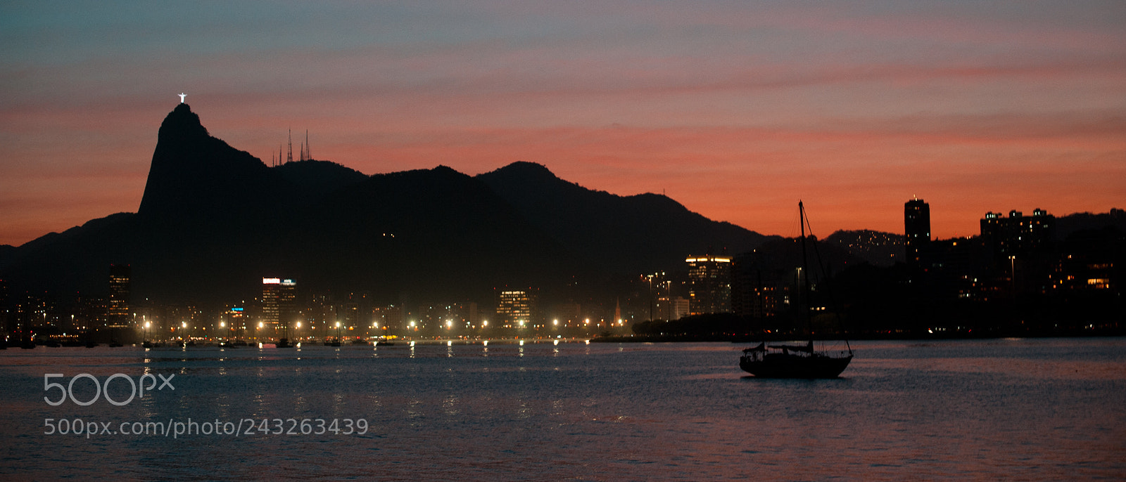 Nikon D700 sample photo. Rio sunset photography