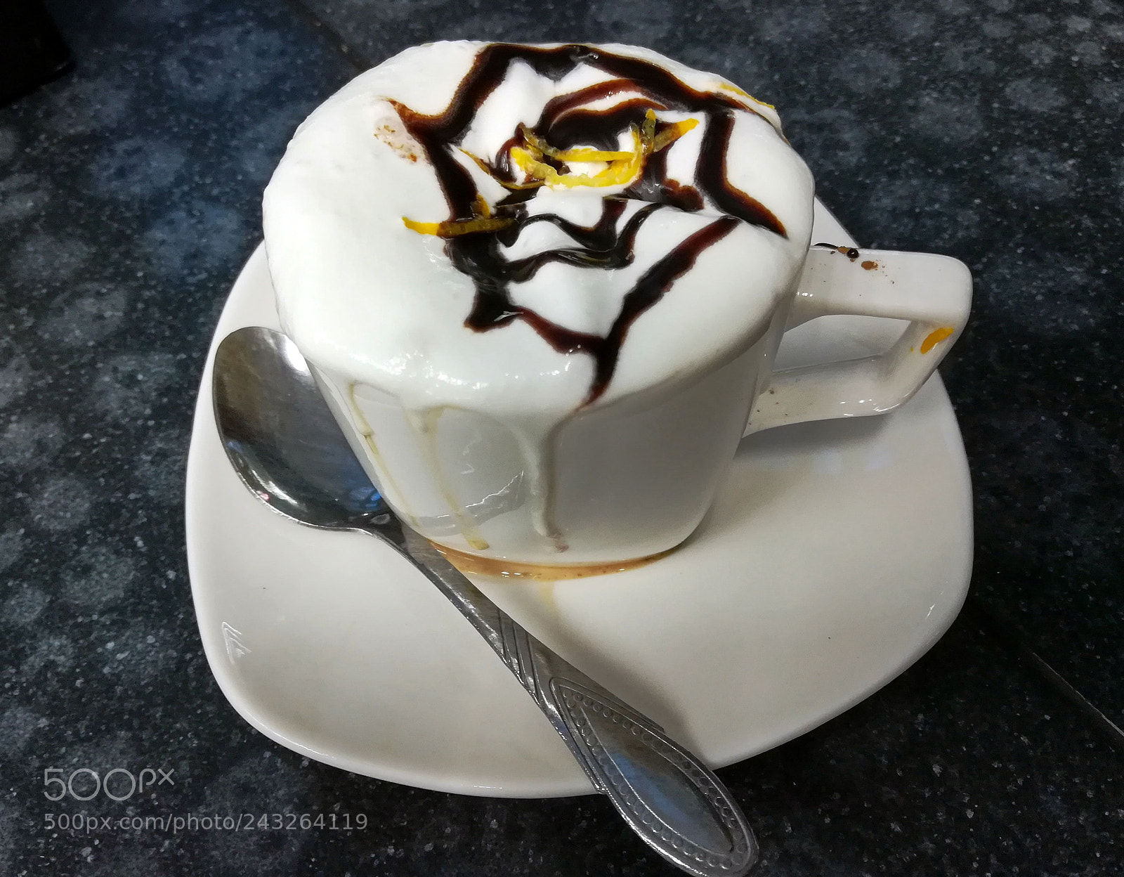 HUAWEI GR5 2017 sample photo. Fancy coffee photography
