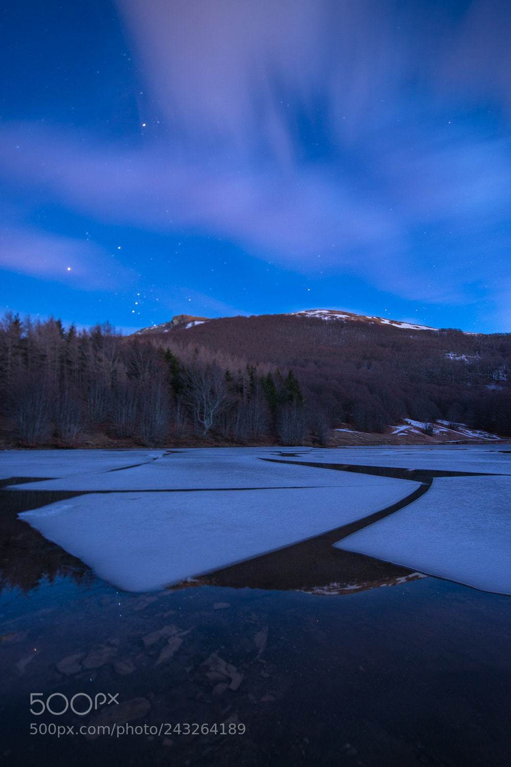 Nikon D800 sample photo. Complice la notte photography