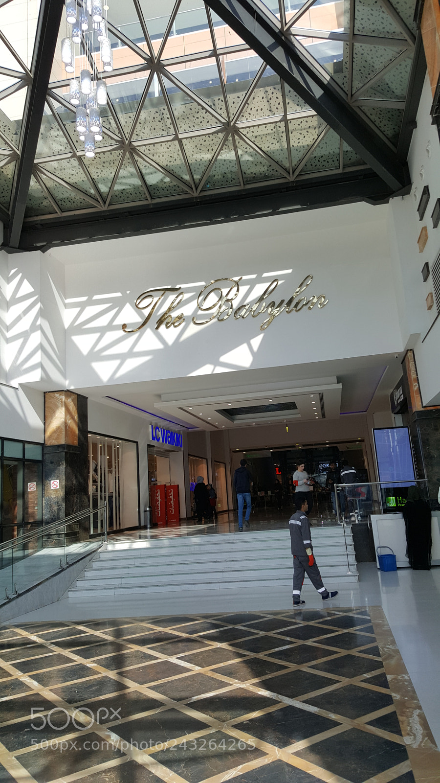 Samsung GALAXY S6 edge sample photo. Babylon mall : atrium 1 photography