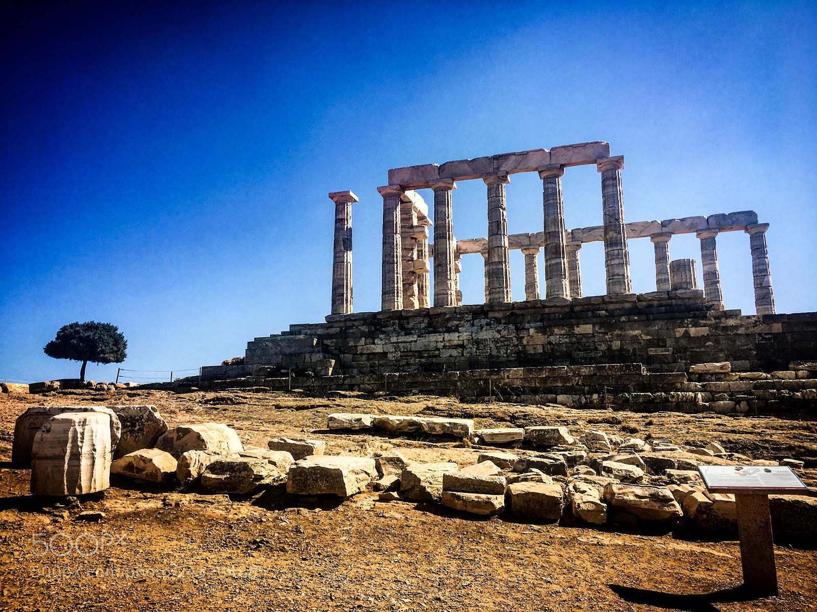Apple iPhone 6s sample photo. #poseidon temple #greece photography