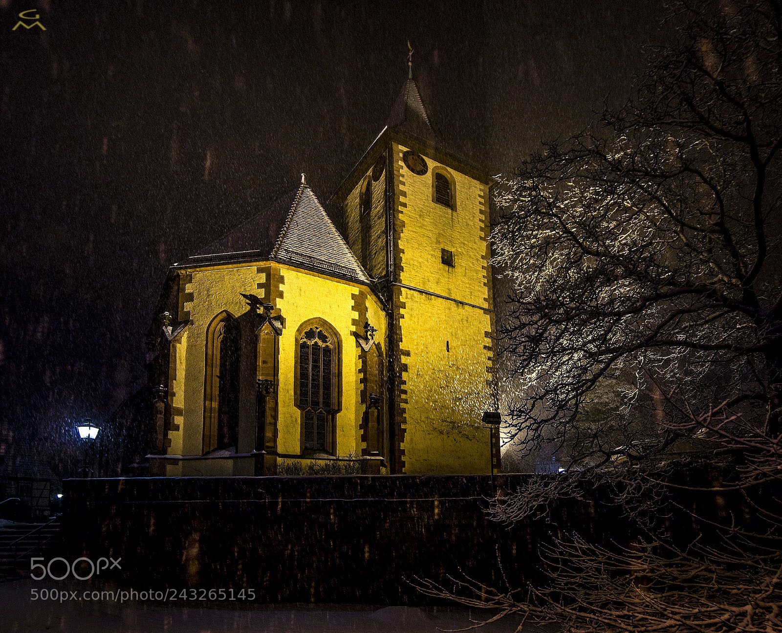 Nikon D4 sample photo. Snow and night at photography