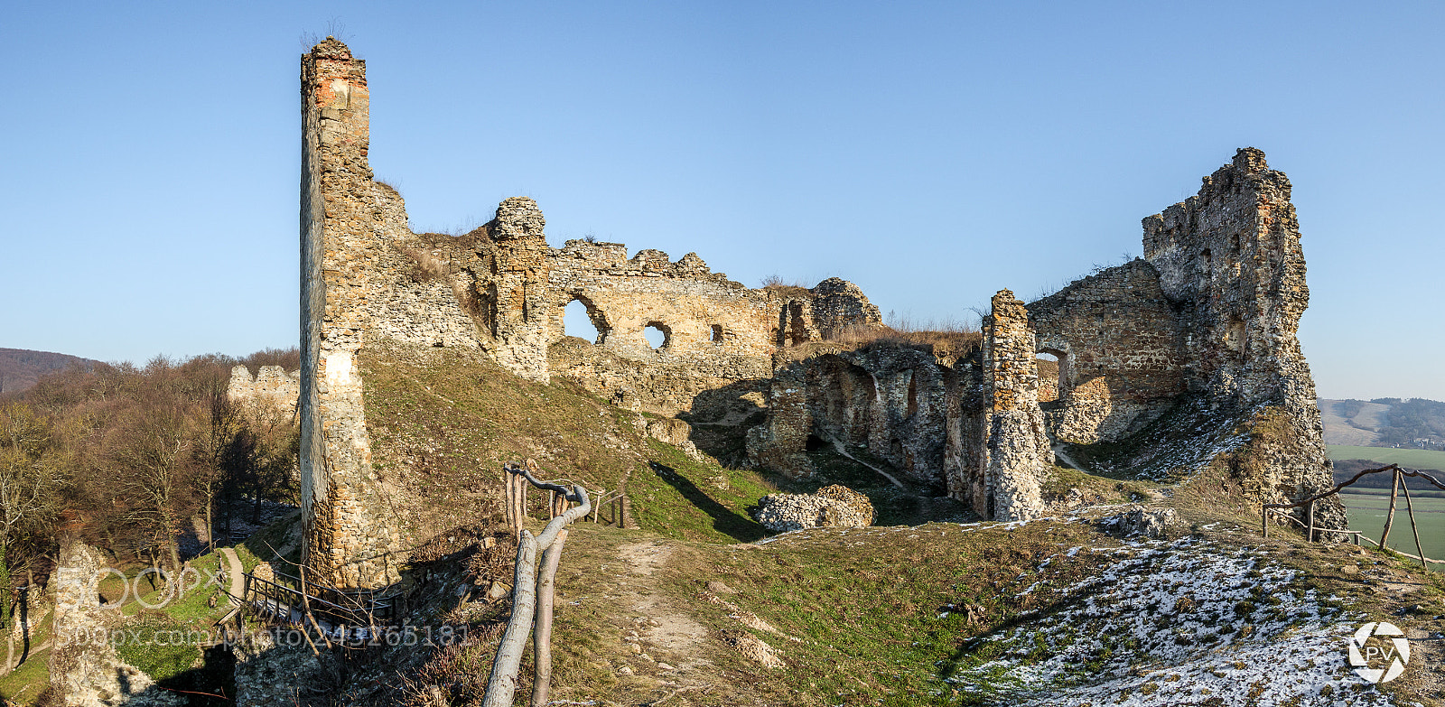 Canon PowerShot G1 X Mark III sample photo. Čičva castle (slovakia) photography