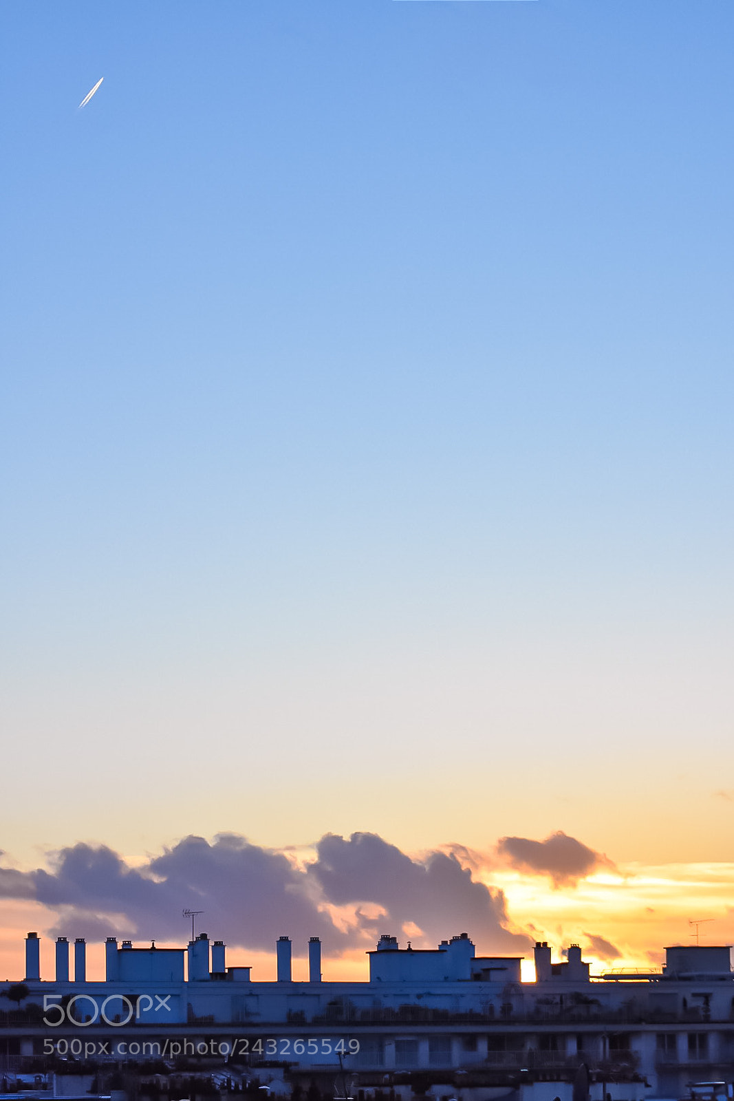 Nikon D7200 sample photo. Sunset on parisian buildings photography