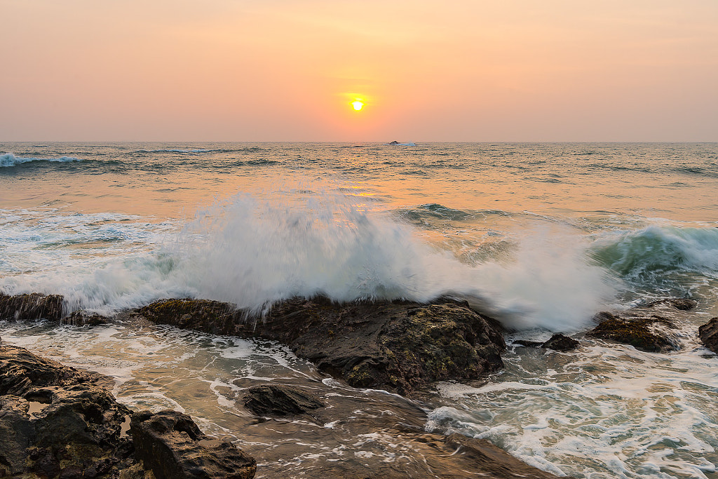 Galle sunset, Sri Lanka, автор — Alex Saluk на 500px.com