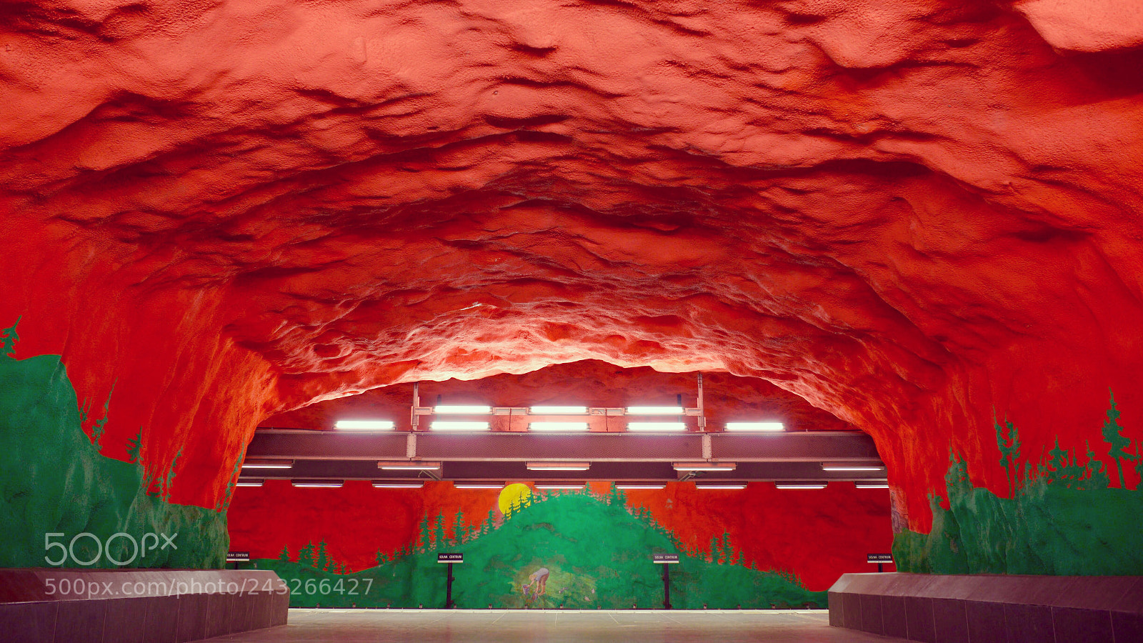 Nikon D800 sample photo. Solna centrum station photography