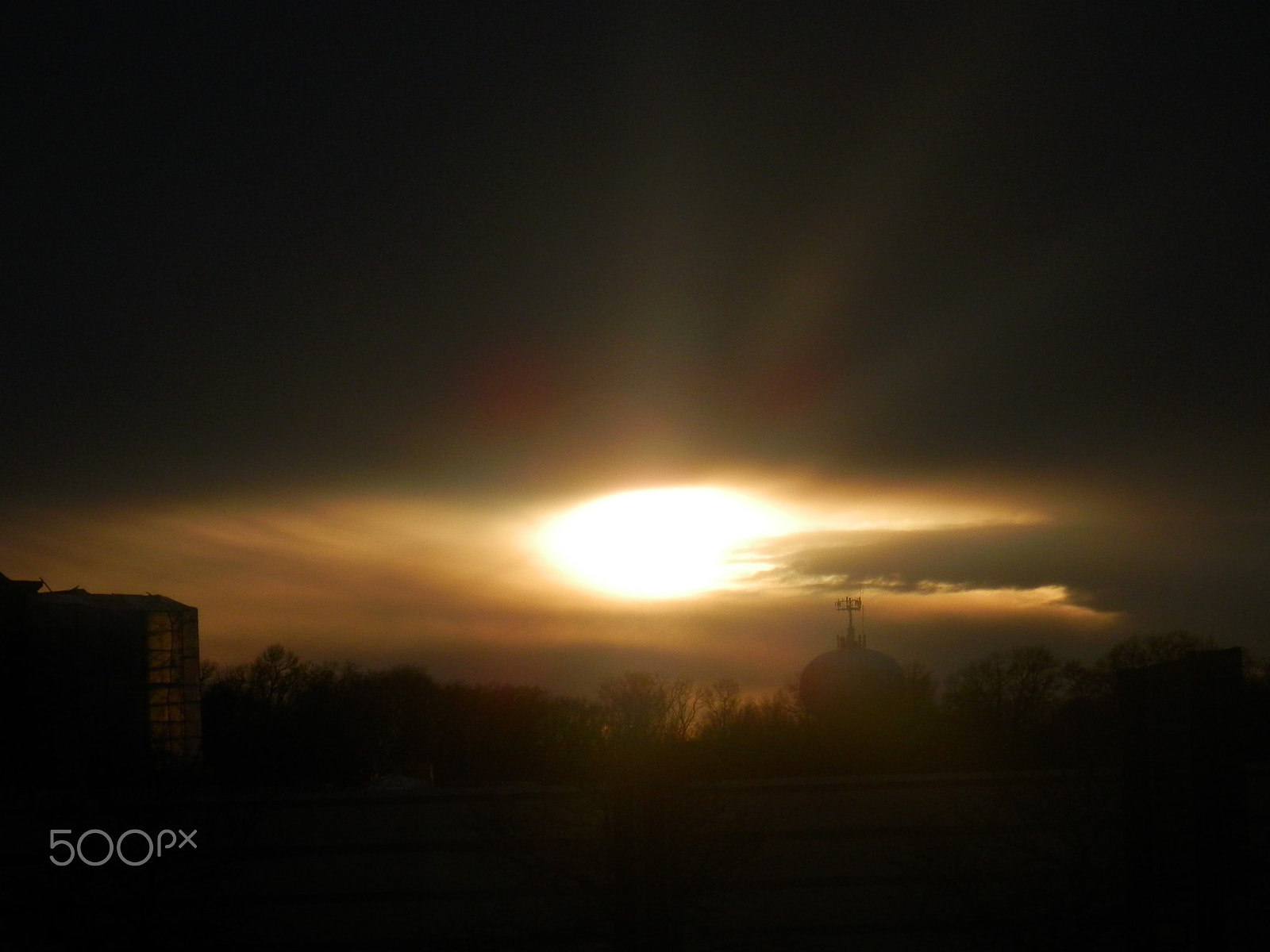 Olympus SZ-14 sample photo. A january sunset photography
