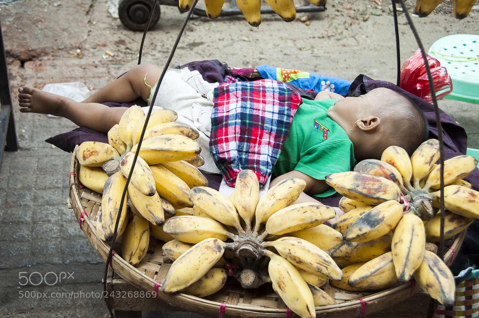 Nikon D90 sample photo. Sleeping with bananas photography