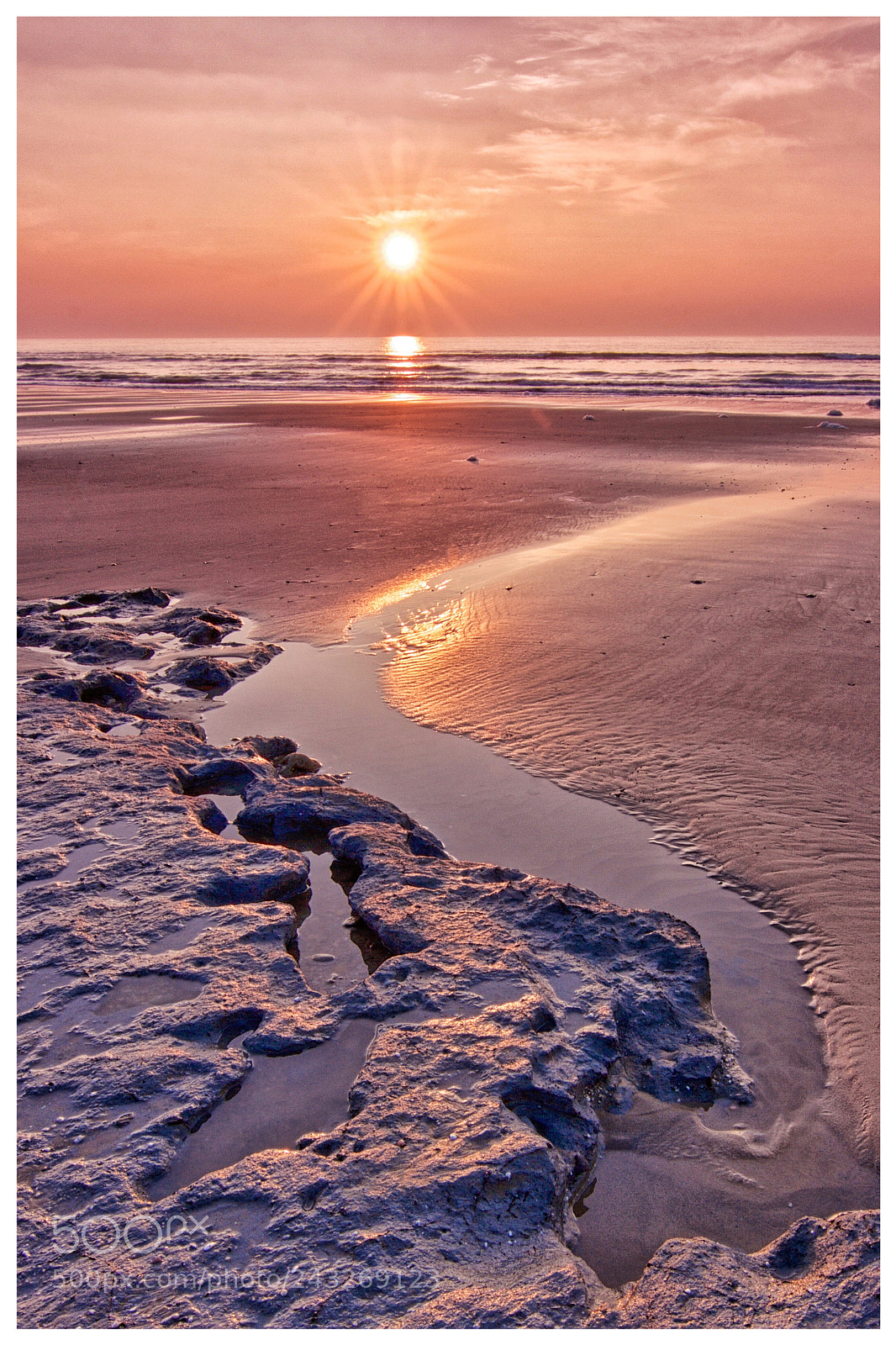 Canon EOS 50D sample photo. Sunset in soulac photography