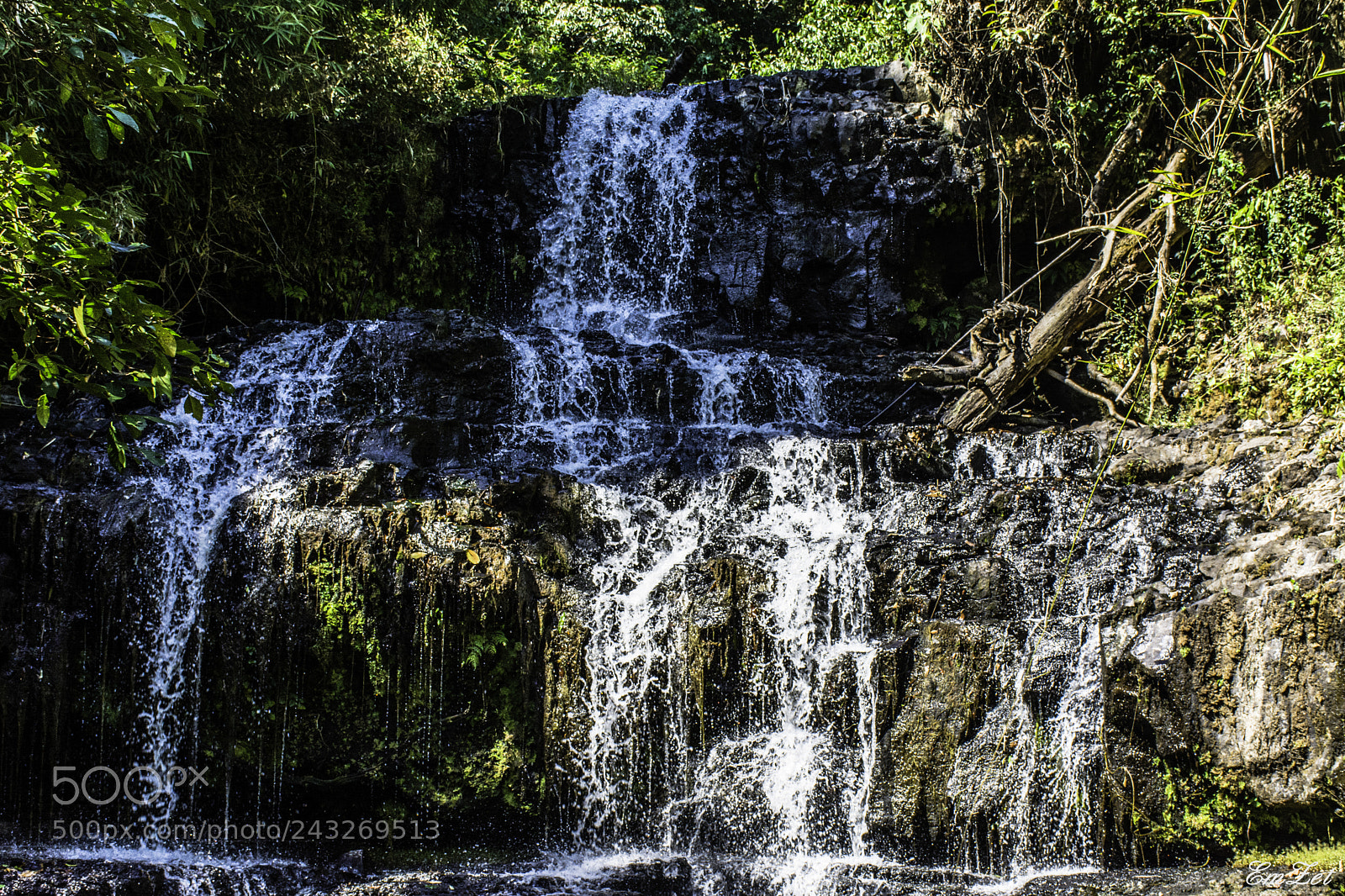 Nikon D7100 sample photo. Dschungle waterfall photography