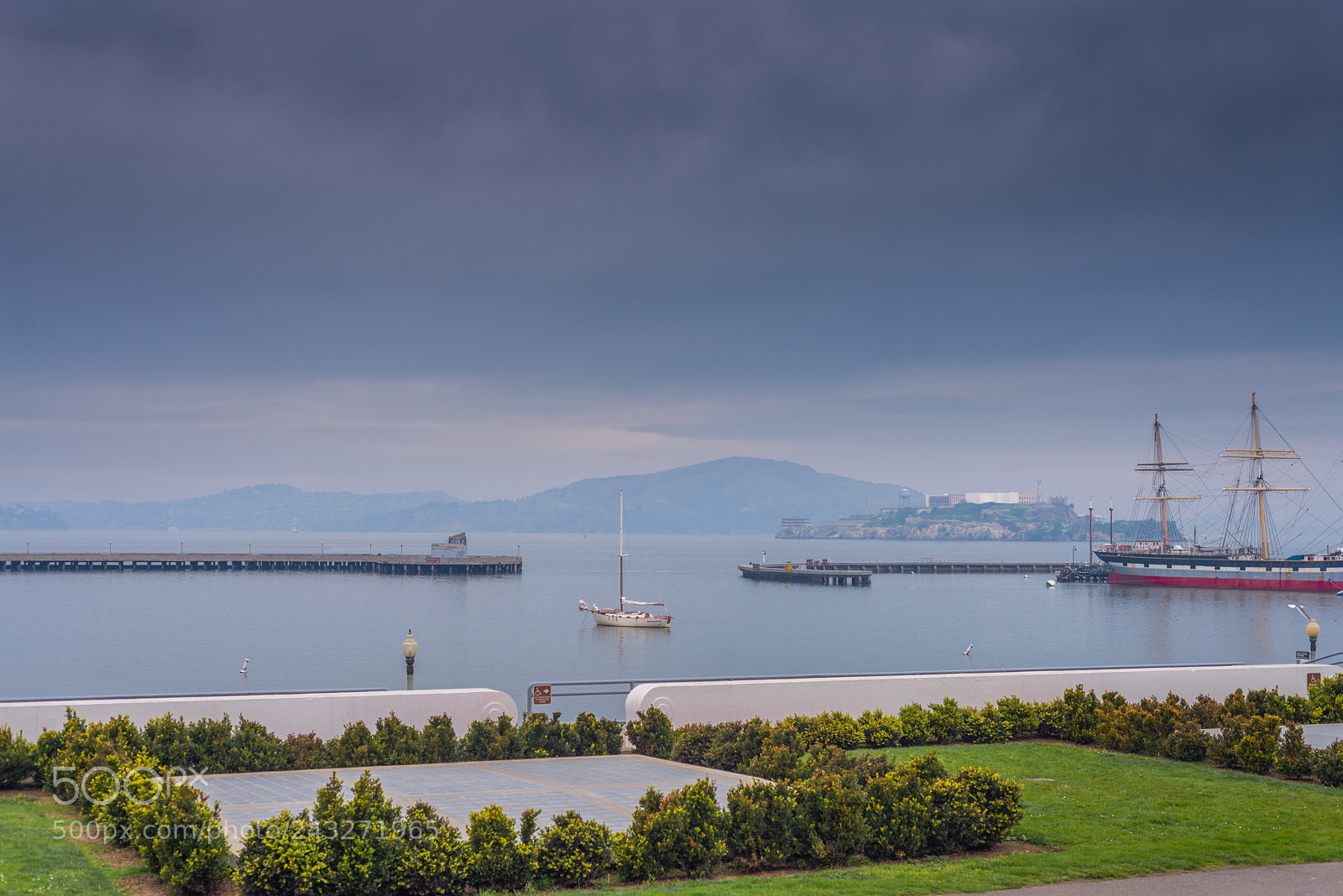 Nikon D610 sample photo. Alcatraz view point photography